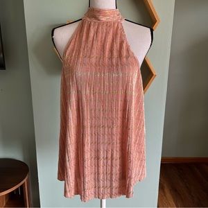 Anthropologie Vickie High collar blouse. NWT. Size XL